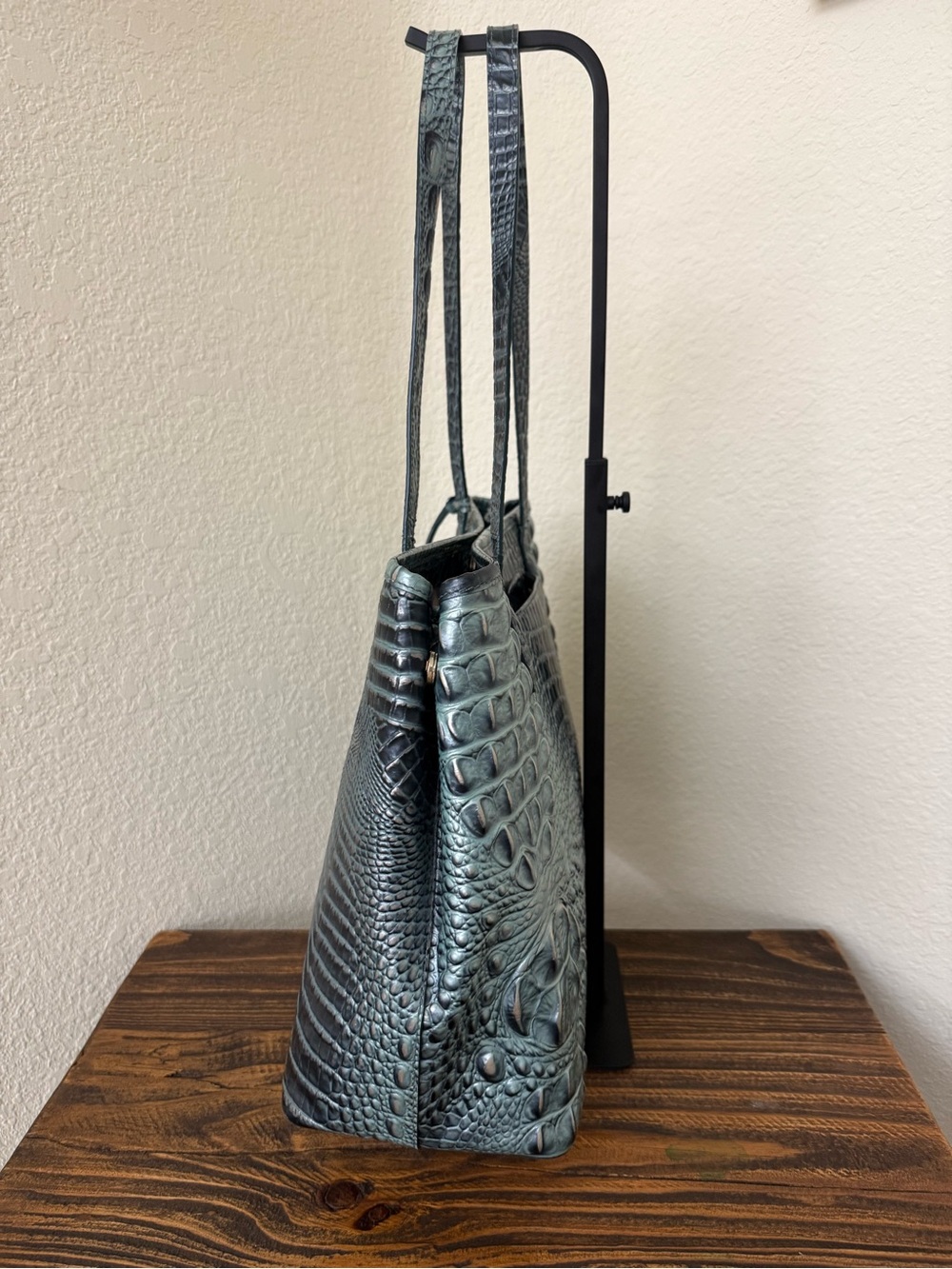 Brahmin Medium Julian Tote + Ady Wallet Set – Obsidian Melbourne - Picture 3 of 15